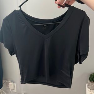 Gray short sleeve shirt